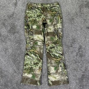 Prois Hunting Apparel Fleece Cargo Pants Womens Medium Camouflage Outdoors